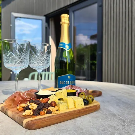 Ferienhaus Luxe Tinyhouse Saffraan Met Prive Hottub *